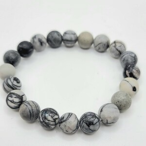 Zebra Jasper healing Bracelet, jasper bracelet, healing stone bracelet, zebra stone