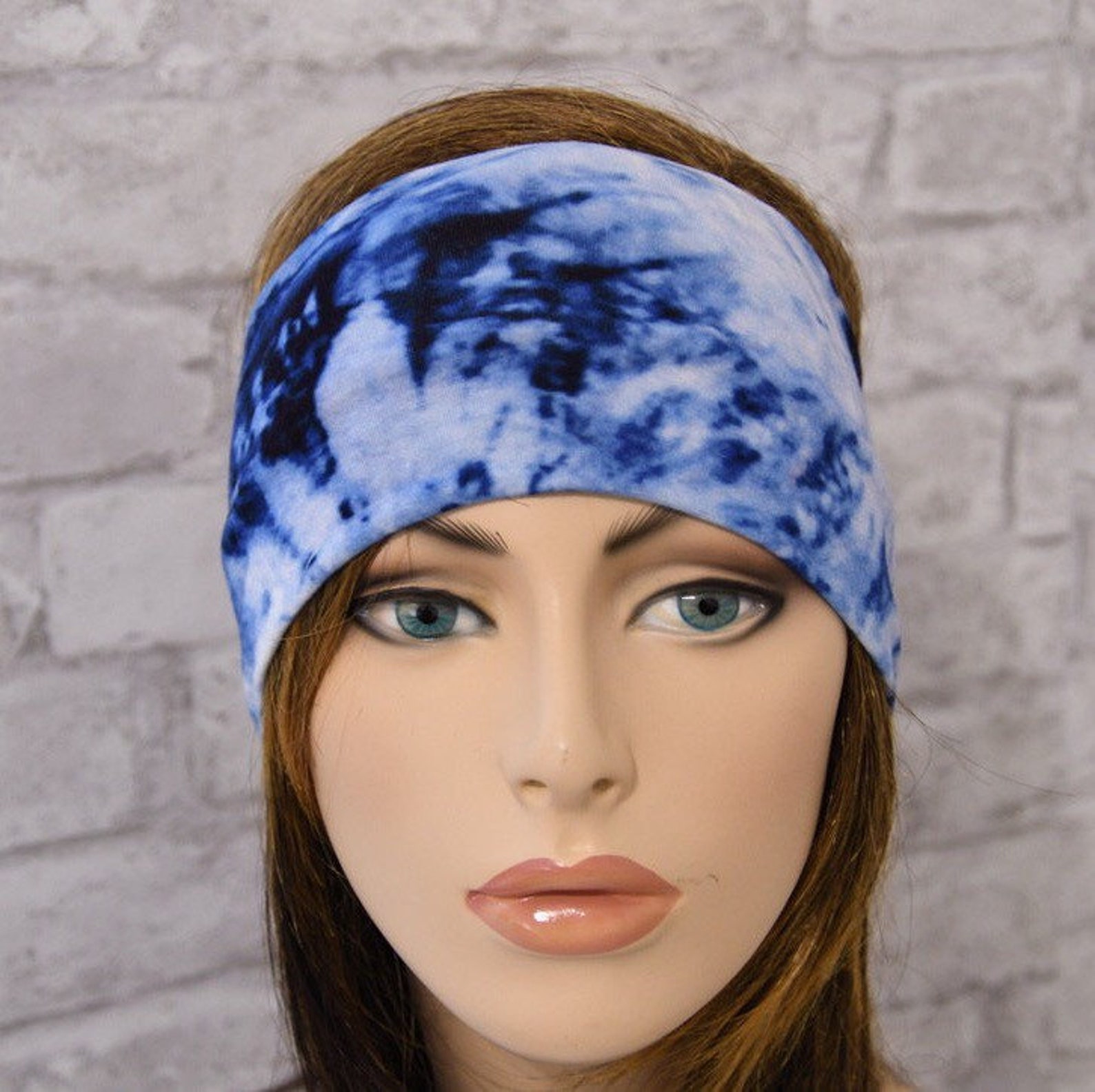Twisted headband. Tie dye. Etsy