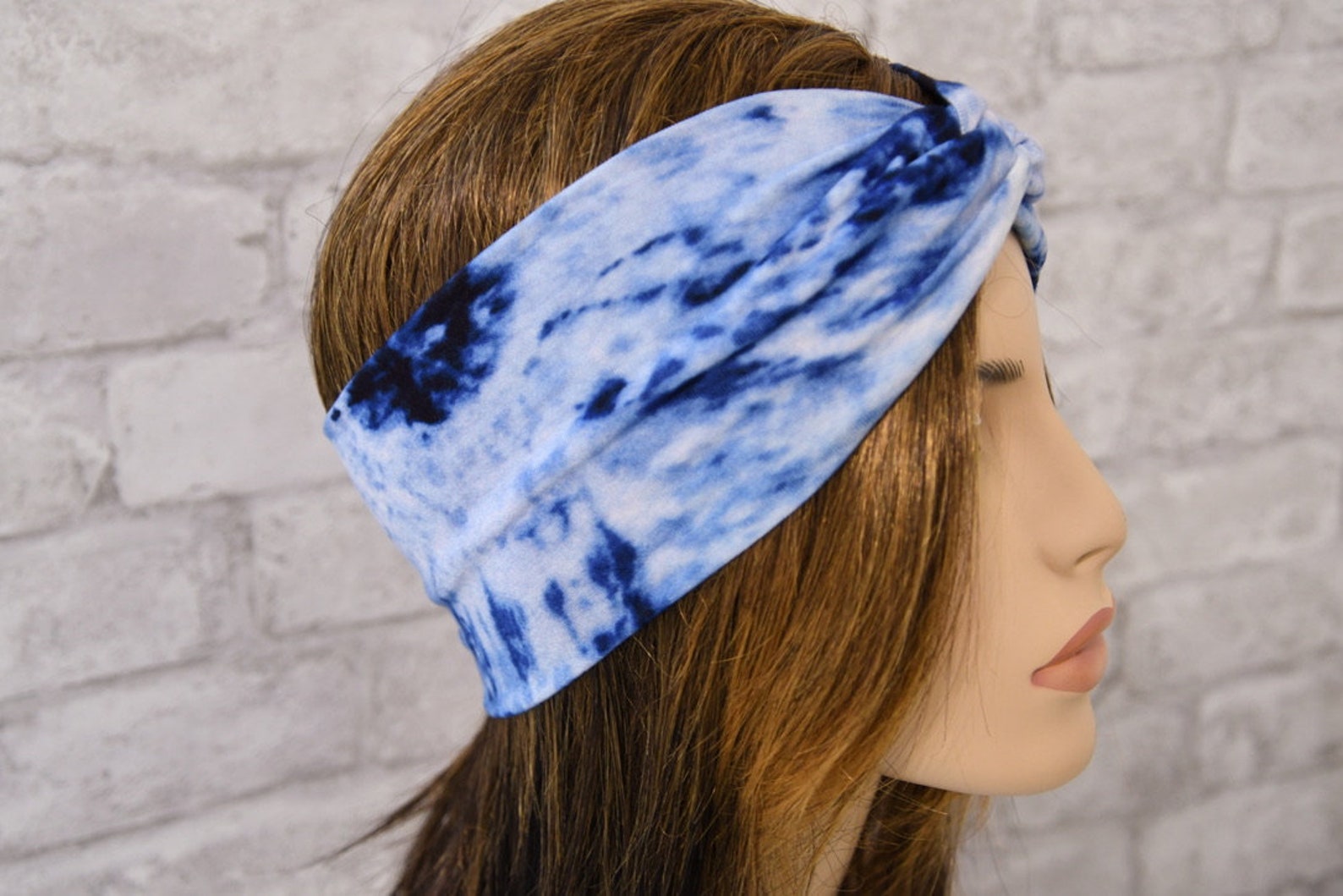 Twisted headband. Tie dye. Etsy