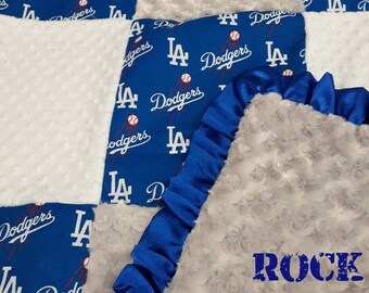 dodgers crib bedding set