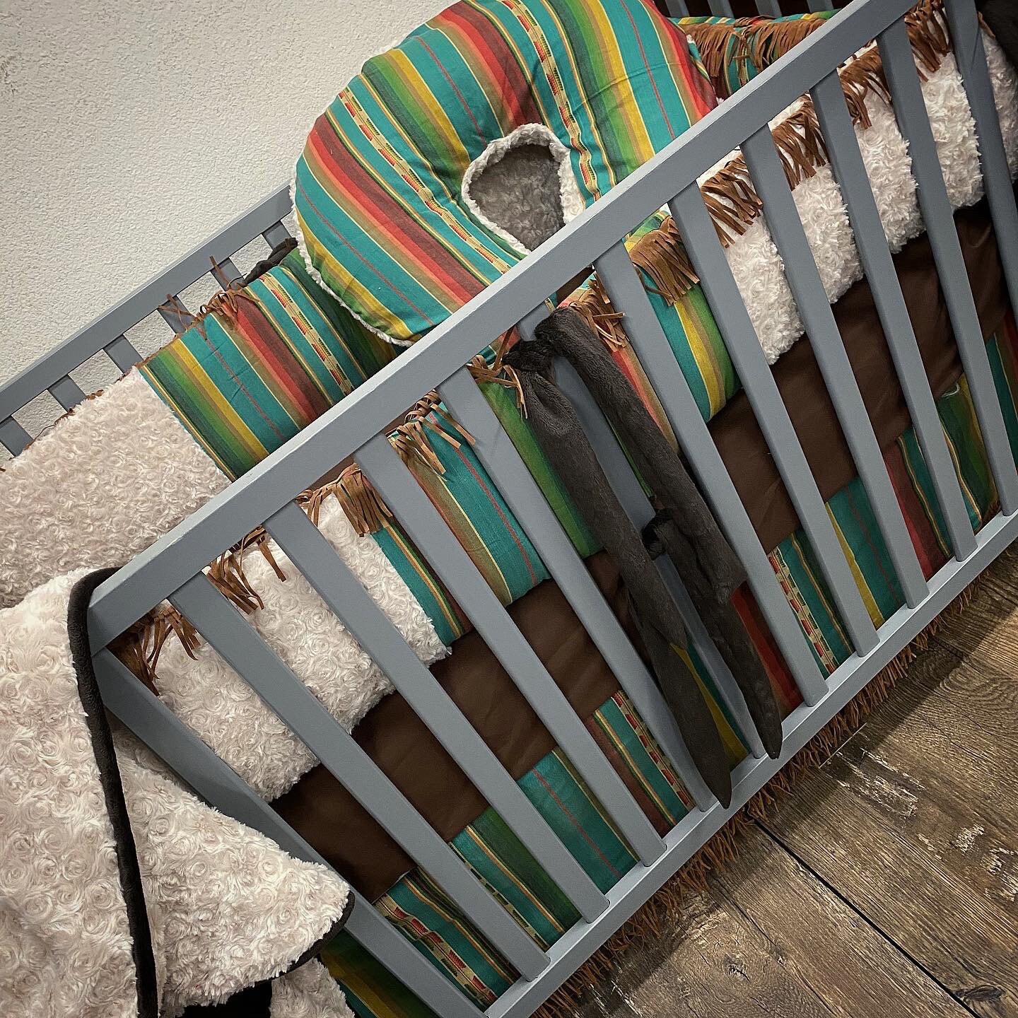 serape crib bedding