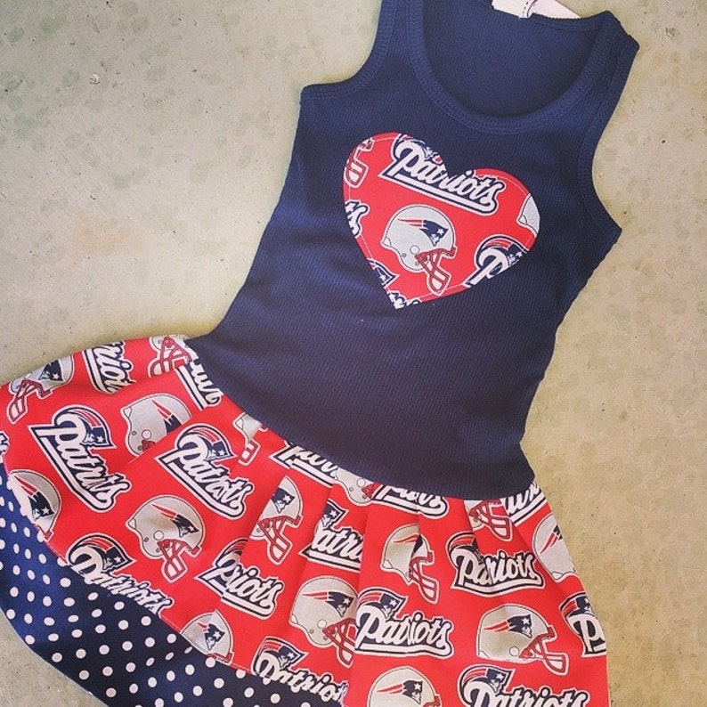 New England Patriots Dress. All NFL and College Teams | Etsy