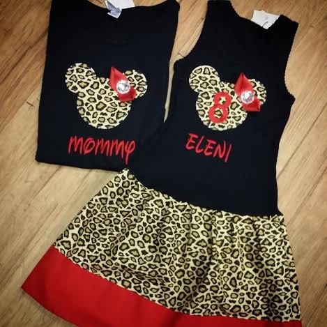 mother daughter minnie mouse shirts