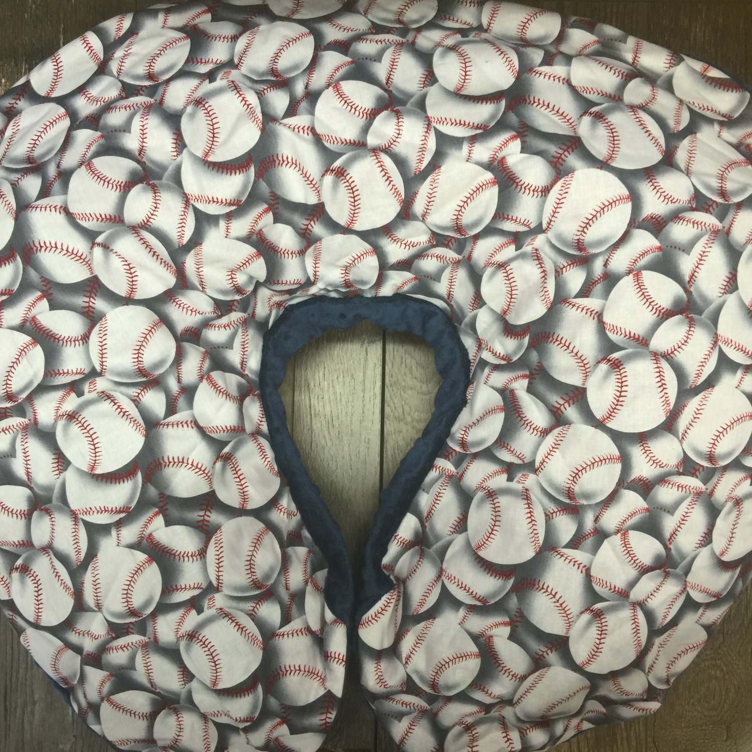 baseball boppy cover