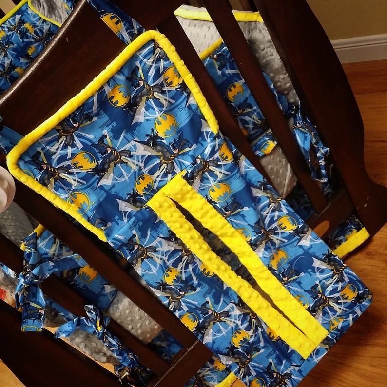 Batman Crib Set. You Design. Several Colors Available. Etsy