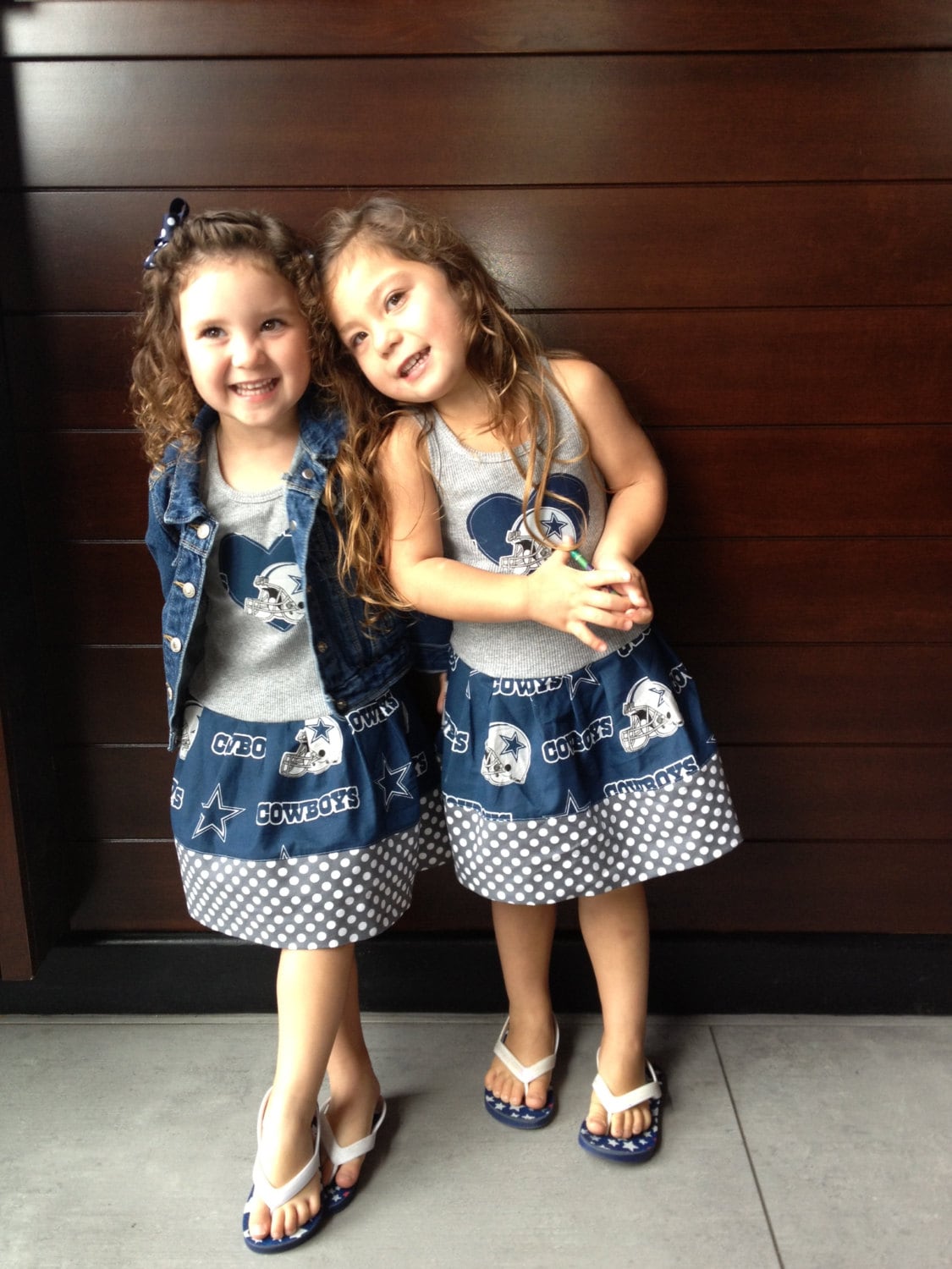 Dallas Cowboys dress. Cowboys girl. Girls dress. Cowboys dress. Footb…