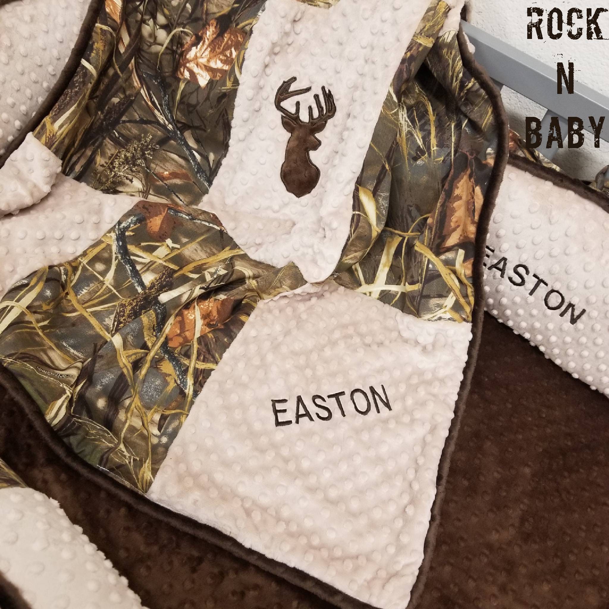 camo nursery bedding