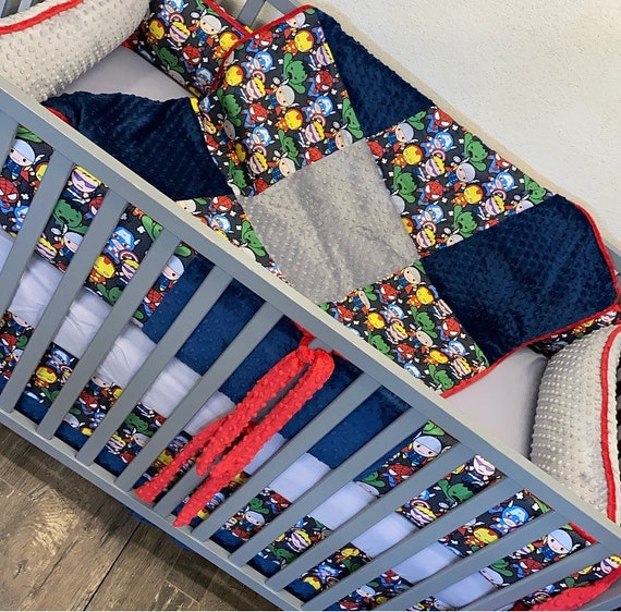 superhero nursery bedding