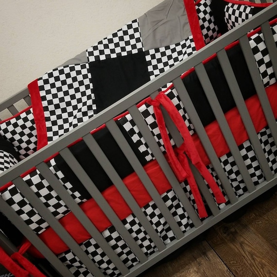 Baby Boy Crib Bedding. Checker Baby 