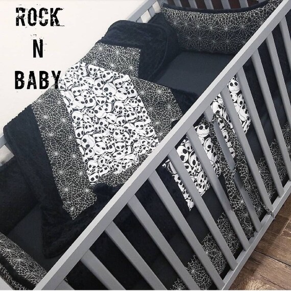 jack skellington crib set