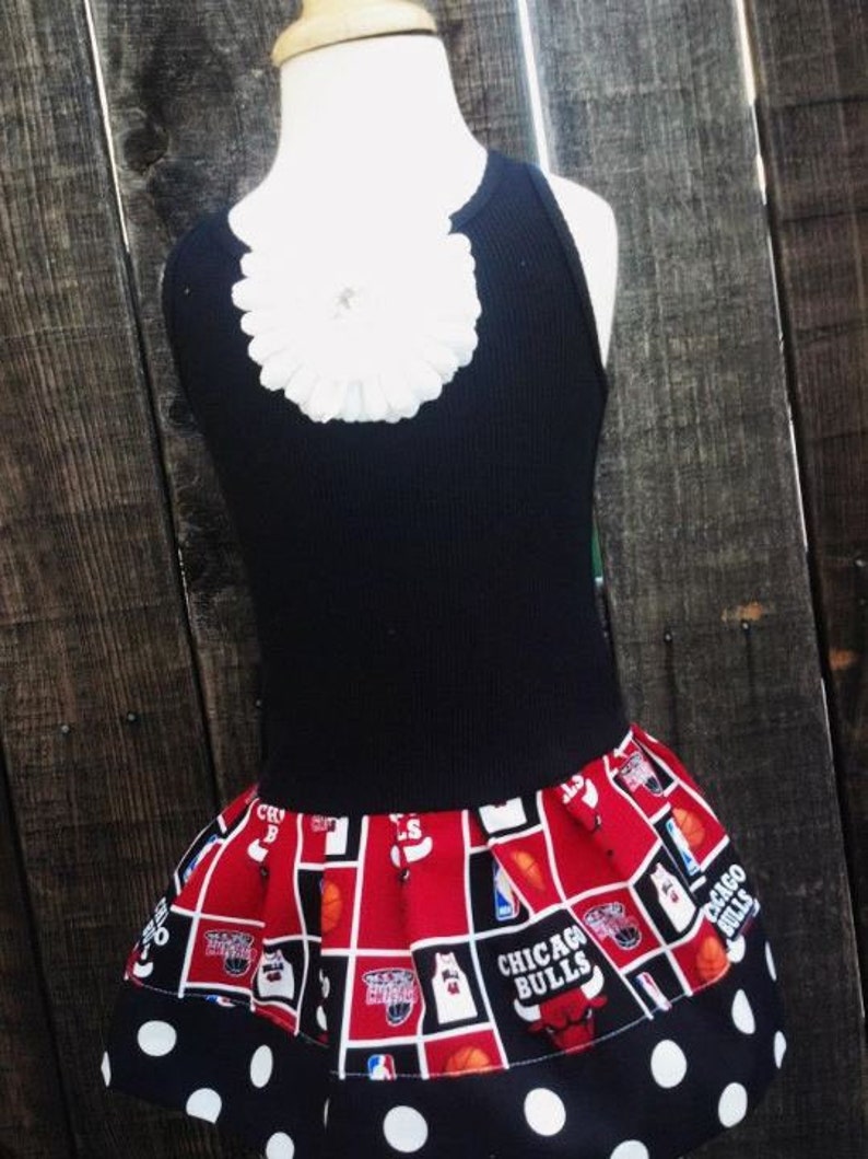 Custom kids clothing Cheer dress Football Dress Sports Dress Broncos Dress