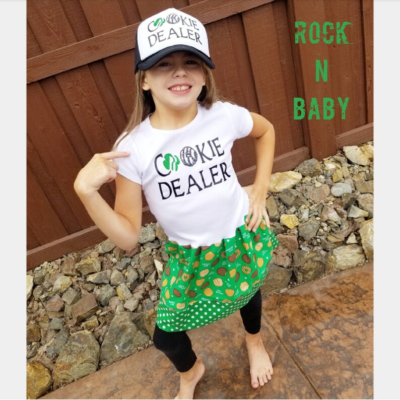 Girls Scouts. Cookie Dealer Dress Girls dress
