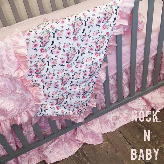 unicorn baby crib set