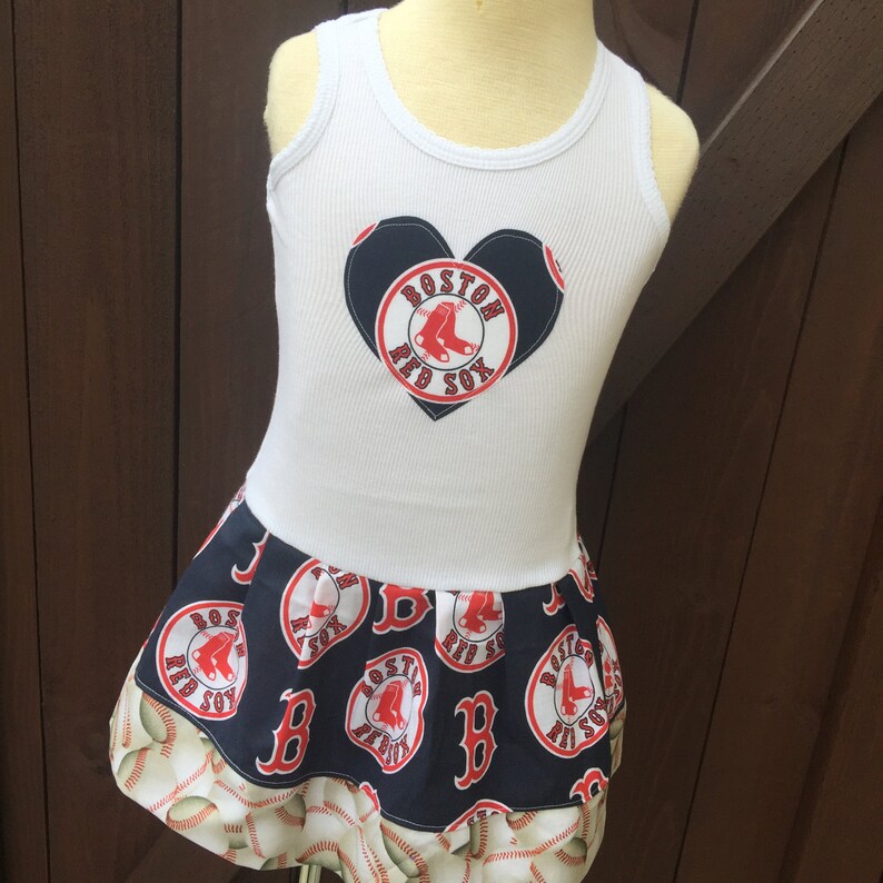 Baseball Dress. Made With New York Mets Fabric. Girls Dress Etsy