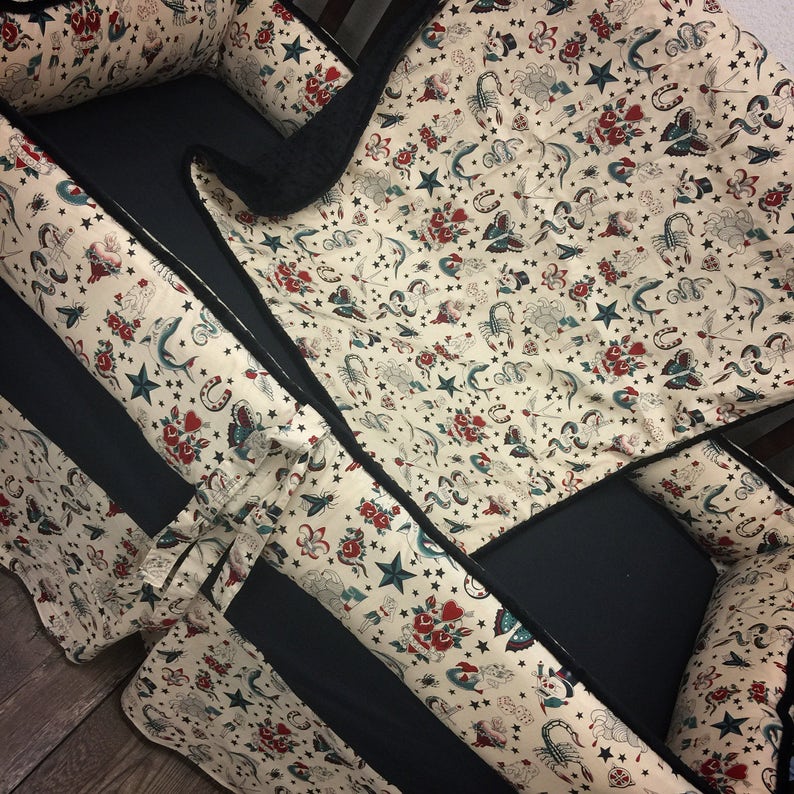 Punk Rock Crib Sets Baby's Too Cool for the Crib