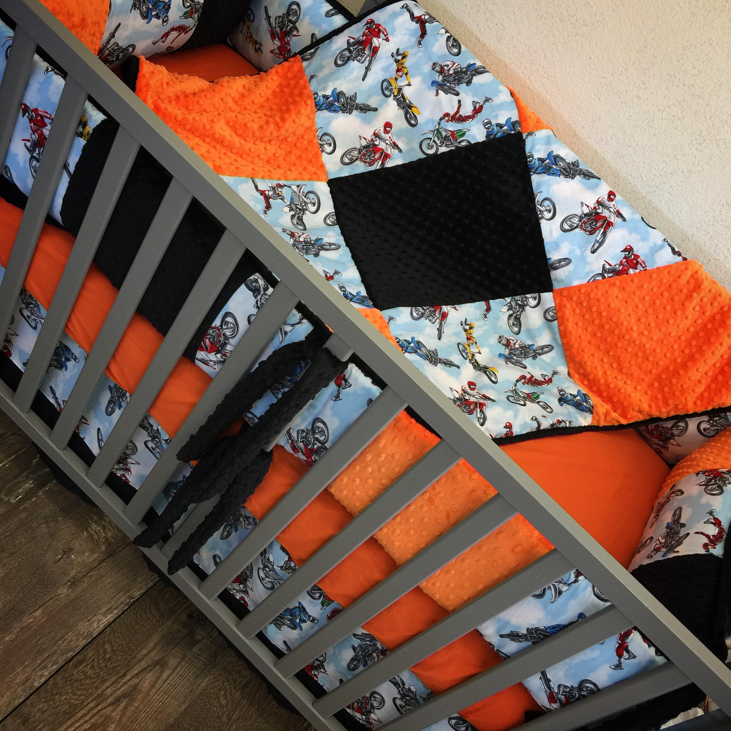 Baby Boy Baby Bedding Dirt Bike Baby Bedding Motocross Baby