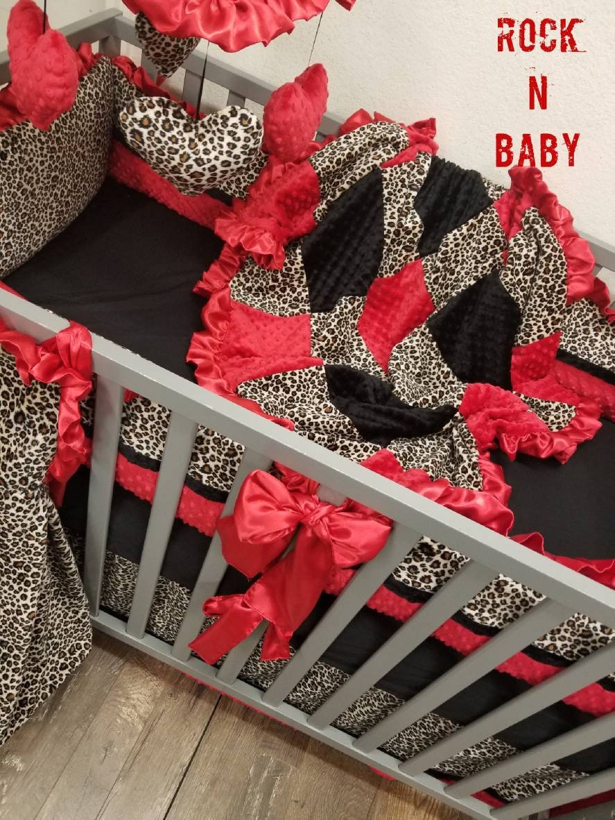 Baby Crib Mobile Custom Crib Mobile Cheetah Crib Mobile Leopard
