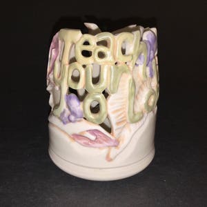 Candle Pot (small, straight wall)