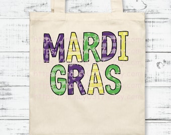 Mardi Gras Bead Market Tote main image 1