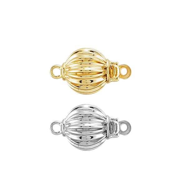 Corrugated Ball Clasp Etsy