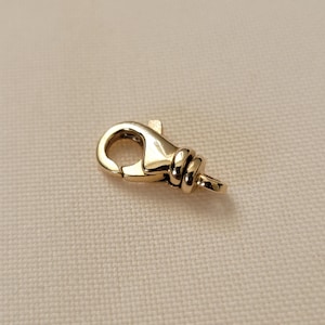 14K Gold Swivel Clasp For Necklace or Bracelet