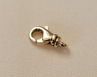 14K Gold Swivel Clasp For Necklace or Bracelet