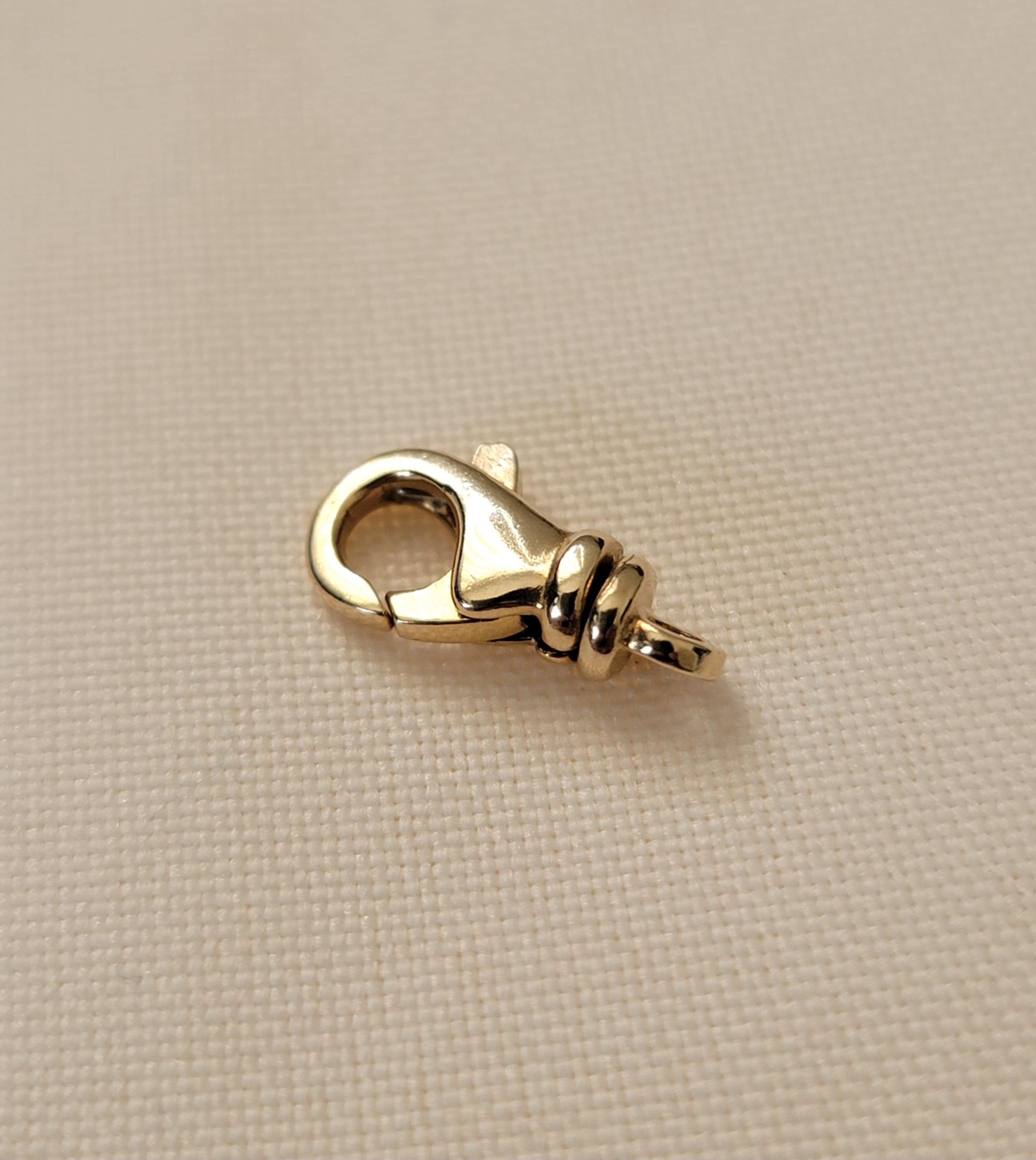 14K Gold Swivel Clasp for Necklace or Bracelet - Etsy
