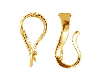 14K Gold Colgante Colgante Enhancer / Intercambiable Enhancer