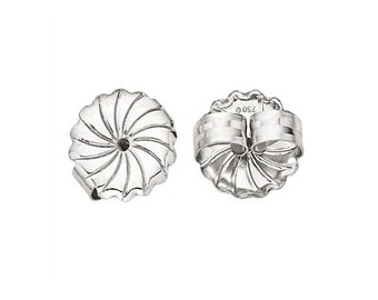 18K Gold Jumbo Safety Earring Backs
