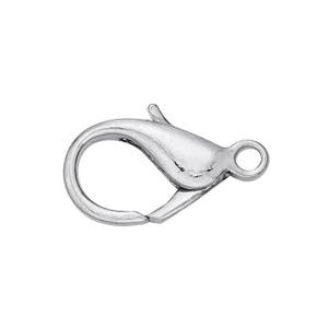 Fancy Trigger Lobster Clasp 14K White Gold