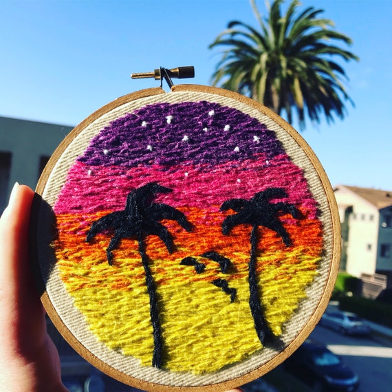 Sunset Beach Purse Hanger