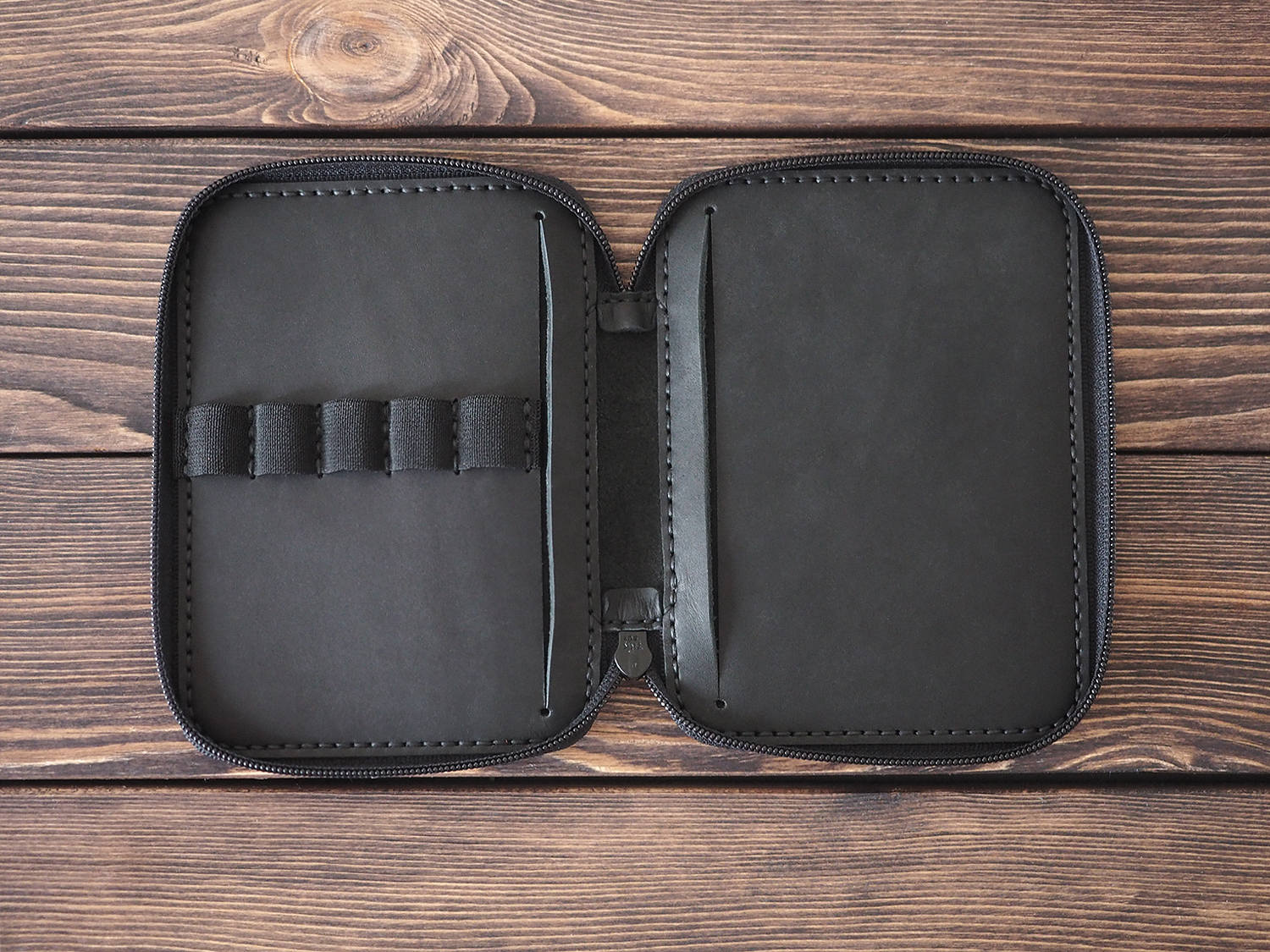 Leather Notebook Cover. Zipper Field Notes Journal Cover. Etsy