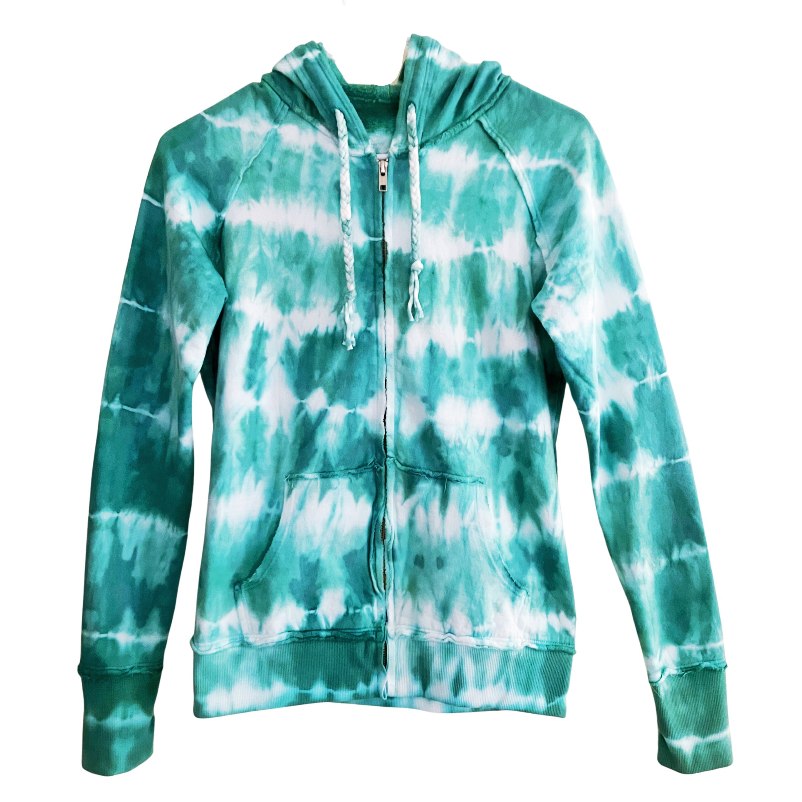 Mint tie dye hoodie hotsell
