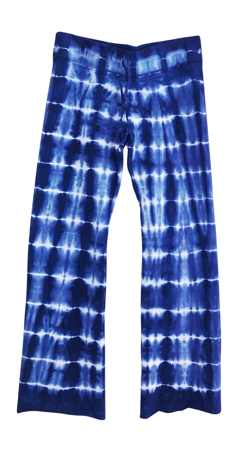 Yoga Lounge Pants Women/'s Sweats Blue Tie-Dye