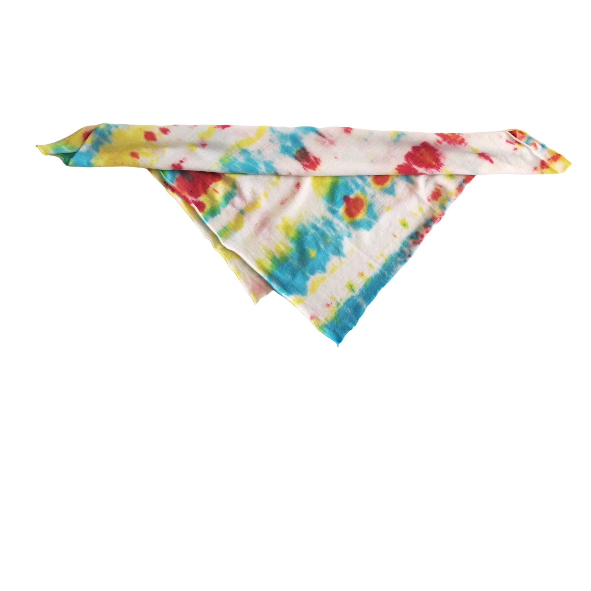 pastel tie dye bandana