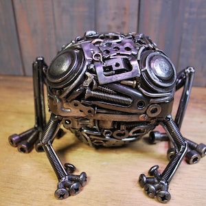 Scrap Metal Frog Container