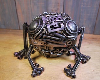 Scrap Metal Frog Container
