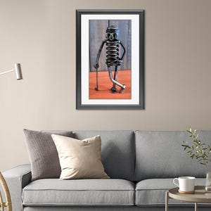 Golfer Giclee Print