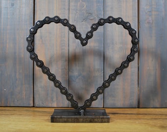 Bike Chain Heart