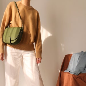 Anouk Pullover-Kaschmir Wolle Pullover mit rundem Ausschnitt Weitere Farben erhältlich Bild 1