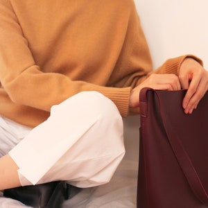 Anouk Pullover-Kaschmir Wolle Pullover mit rundem Ausschnitt Weitere Farben erhältlich Bild 10