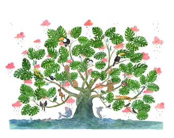 Jedem seine eigene flauschige rosa Wolke, A1