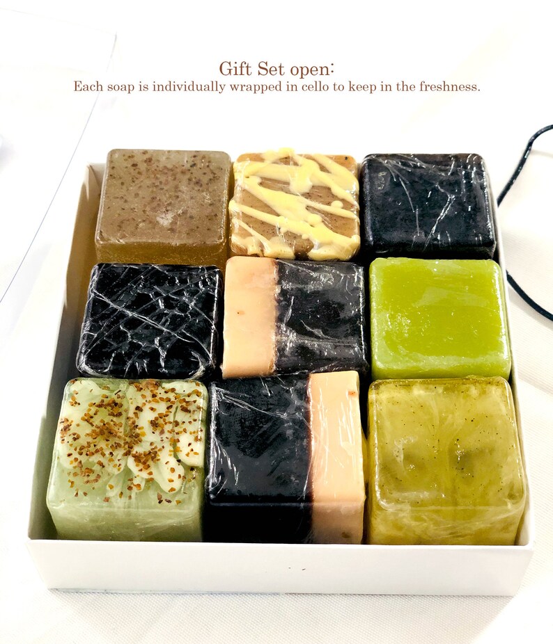 Manly Soaps Gift Set Nine Masculine Soaps in a Gift Box Etsy