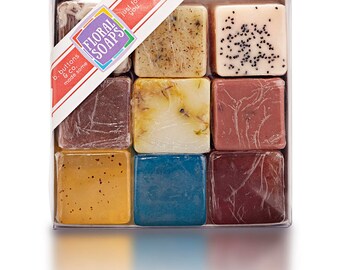 Floral Seife Dusche Geschenke, handgemachte Seife Sets, Floral Party Gefälligkeiten, Seife Geschenk-Pack, duftende Seife, Seife Geschenk-Box, Blumen seife, Seife Geschenk-Set