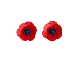 Bloom Poppy Stud Earring