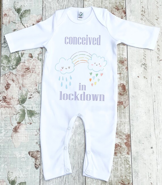 rainbow sleepsuit newborn