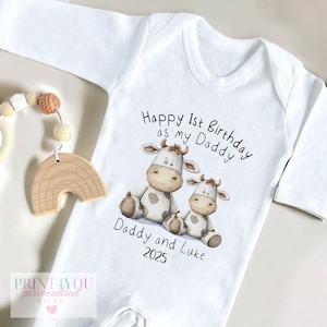 パパお誕生日おめでとう、パパとしての1歳の誕生日、スリープスーツ ベビー 成長ボディスーツ ベスト、パパの誕生日、パパの誕生日