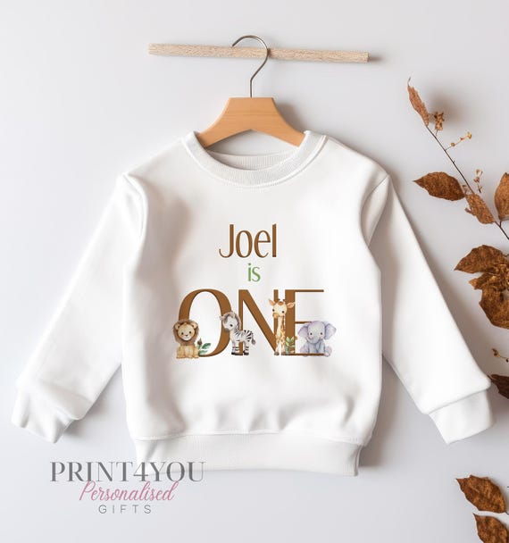 Personalised year jumper hotsell