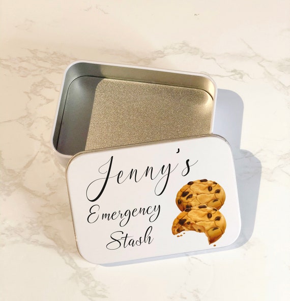 Daddy Metal Sweet Tin Grandad Uncle Mum Photo Gift Personalised Bits /& Bobs