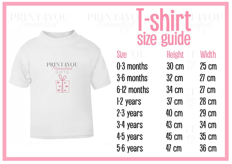 Promoted to Big Sister Heart Design White Personalised Cotton T-Shirt, Big Sister Top, Big Sister Gift, Pregnancy Announcement, Pastel Color image 6